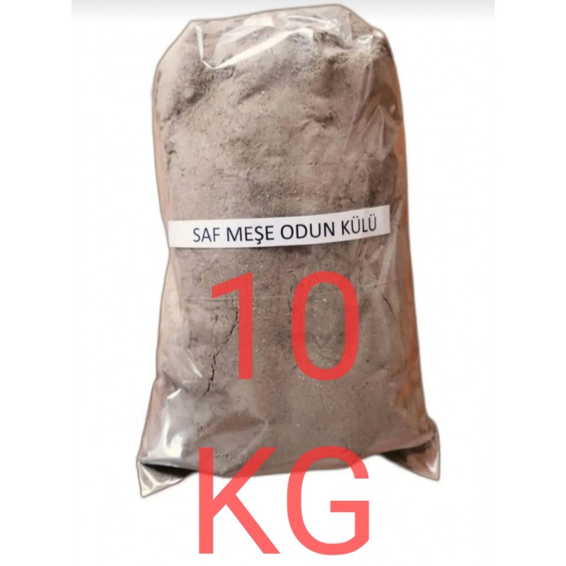 Meşe Odun Külü ( 10 KG ) Katkısız Organik Meşe külü