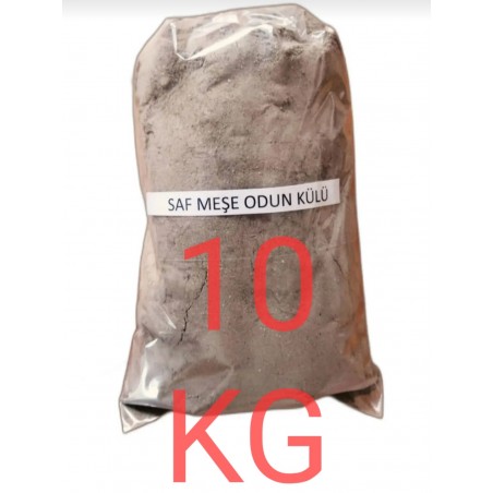 Meşe Odun Külü ( 10 KG ) Katkısız Organik Meşe külü