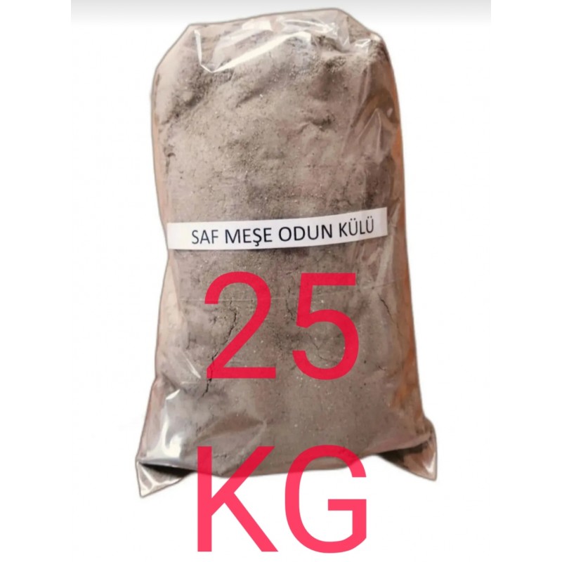 Meşe Odun Külü ( 25 KG ) Katkısız Organik Meşe külü