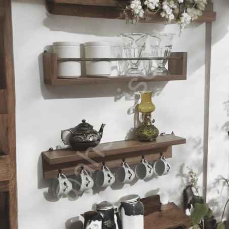 Kahve Köşesi, Baharatlık,Mutfak Rafı 50 cm